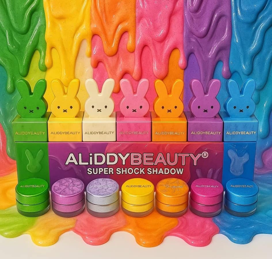 ALIDDY BEAUTY 07pc Single Eyeshadow + Shimmer + Highlighter Creamy