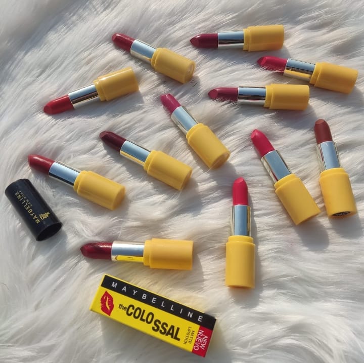 MAYBELLINE, The Colossal Matte Lipstick Pack of 12 Shades