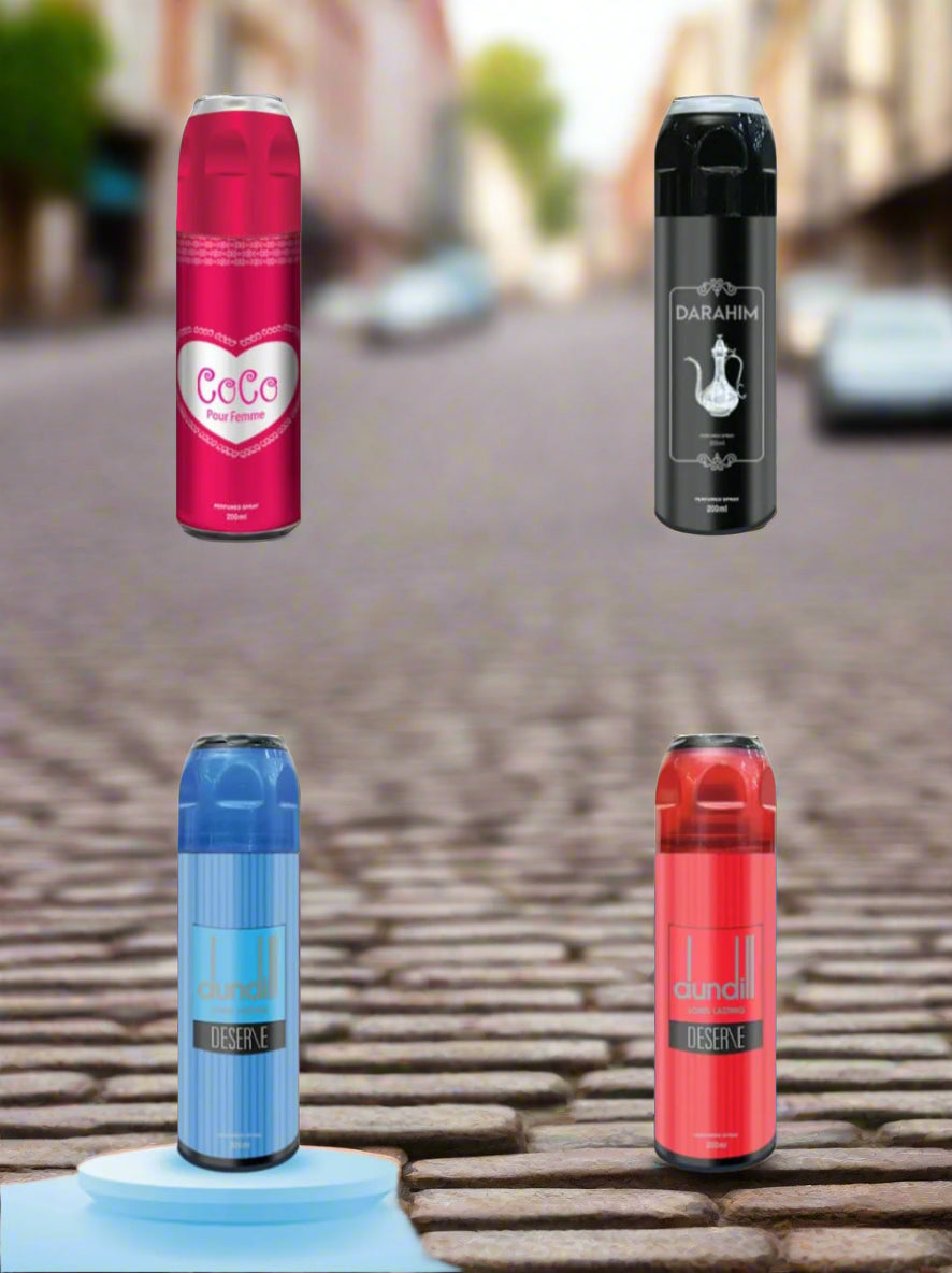 Fresh Right 01 Pc 200ml Body Spray 16 Different Fragrance Available