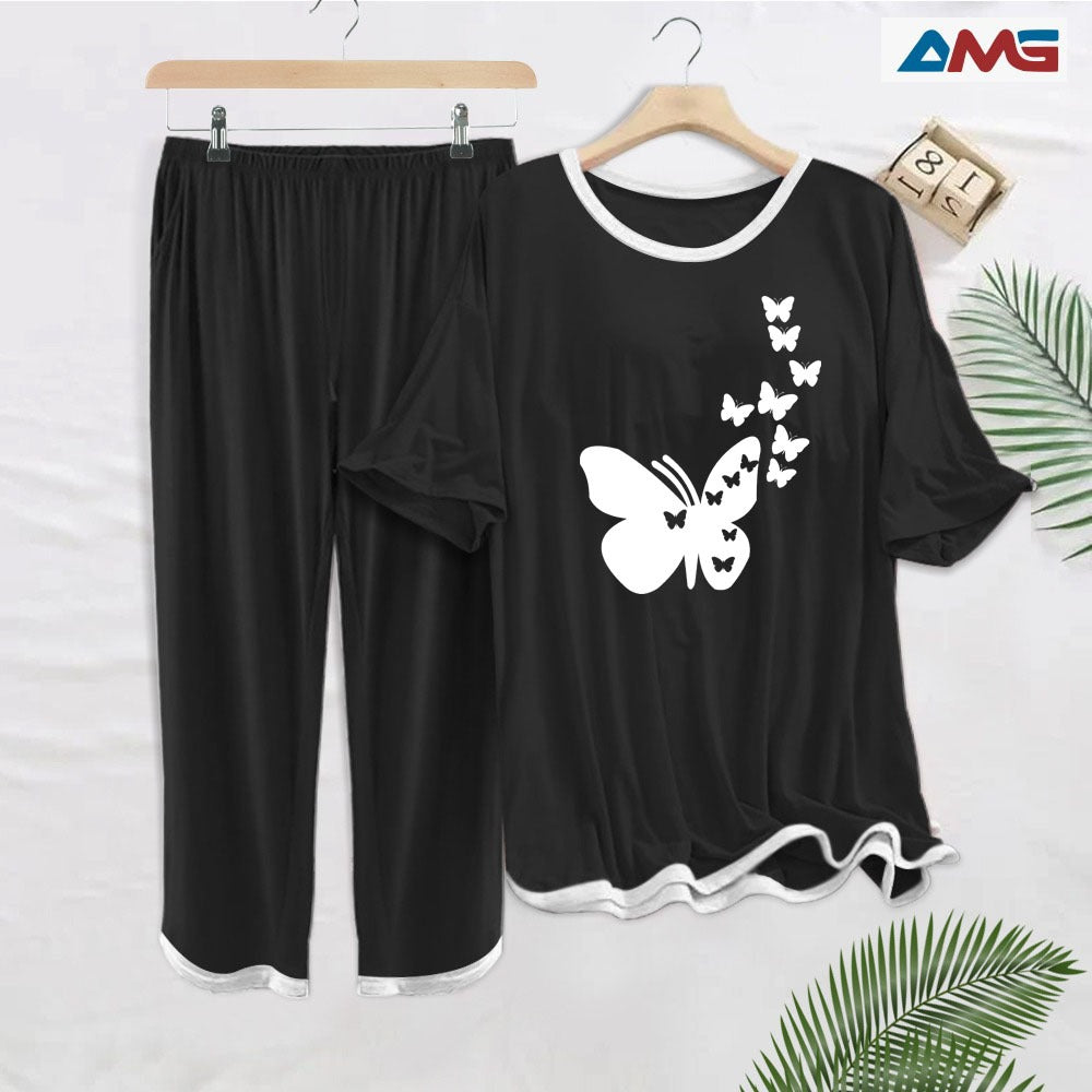 Women's night suit , Crafted from soft jersey fabric